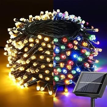 LUCES NAVIDEÑAS CON PANEL S0LAR - Image 2