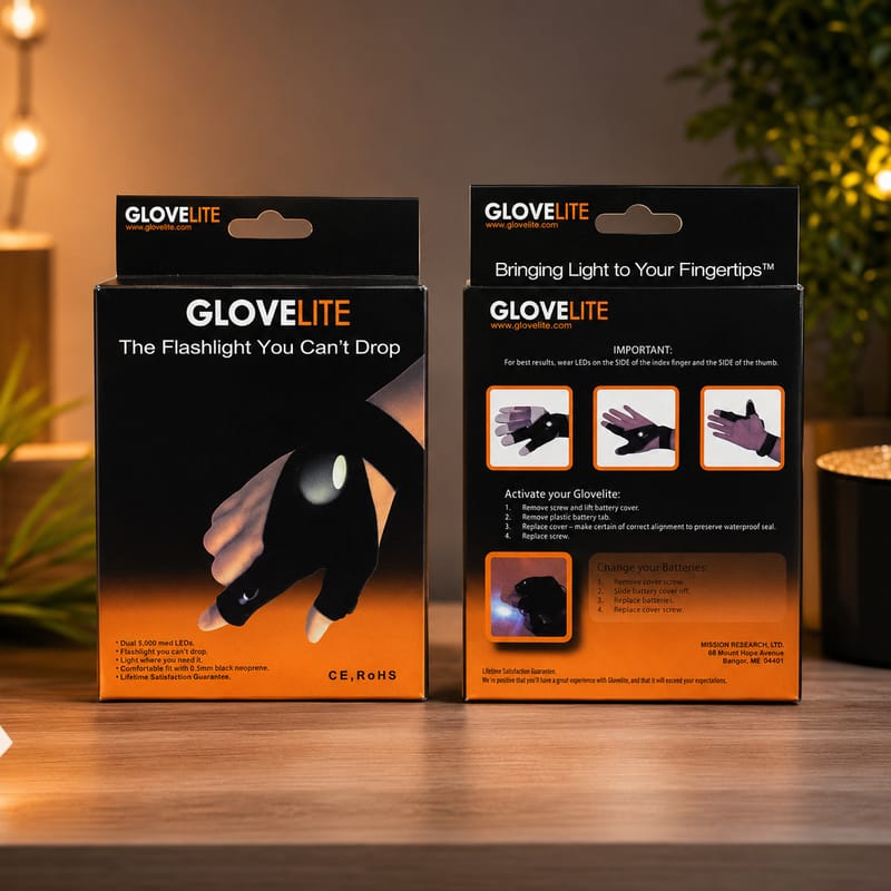 GUANTES CON LUZ LED - Image 1